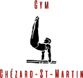 Logo de la société en noir et rouge